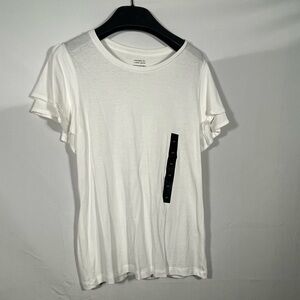 NWT Banana Republic white tee